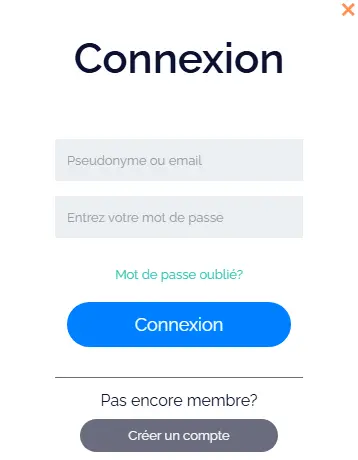 Connexion membre – accès sécurisé au compte avec identifiants et option 2FA